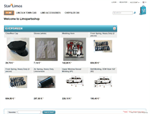 Tablet Screenshot of limopartsshop.de